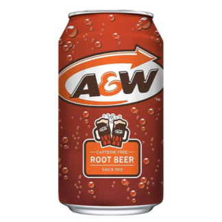 A&W Root Beer 355ml - da consumarsi preferibilmente entro 16-02-26