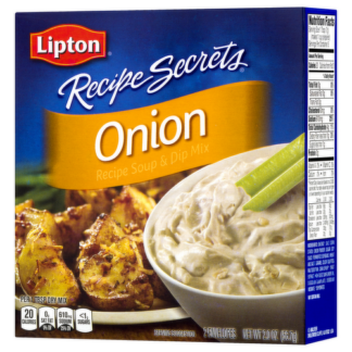 Lipton Preparato per Zuppa e Salsa di cipolle 56,7g - da consumarsi preferibilmente entro 24-03-26