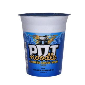 Pot Noodle al gusto Chow Mein 90g - da consumarsi preferibilmente entro Marzo 2026