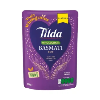 Tilda Riso Basmati Integrale Precotto a vapore 250g