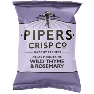 Pipers Crisps Wild Thyme & Rosemary 40g