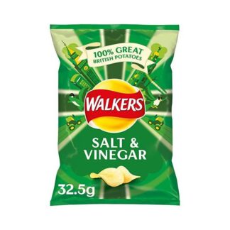 Walkers Patatine al Sale e Aceto 32.5