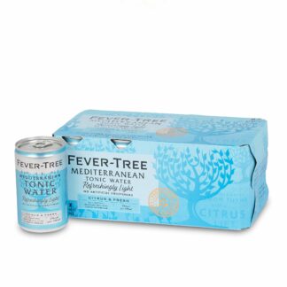 Fever Tree Mediterranean Tonic Water 8x150ml - best before 06-2026