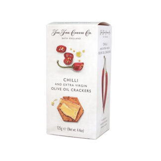 The Fine Cheese Co. Cracker con Peperoncino 125g - da consumarsi preferibilmente 03-06-26