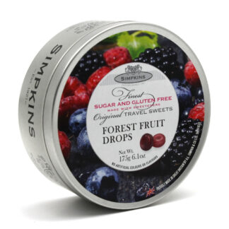 Simpkins Forest Fruit Drops Sugar and Gluten Free 150g