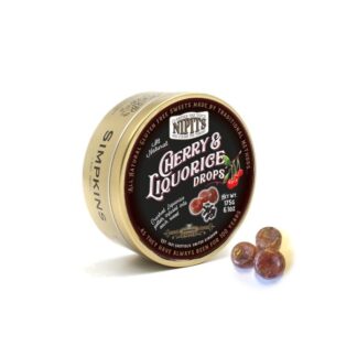 Simpkins Cherry & Liquorice Drops 175g