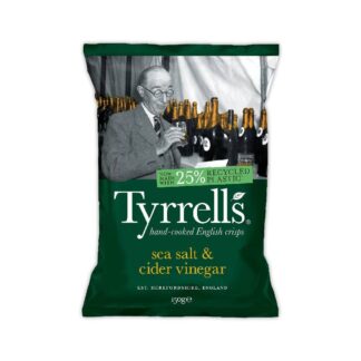 Tyrrells Patatine Sale e Aceto 150g .- da consumarsi preferibilmente entro 17-07-2026