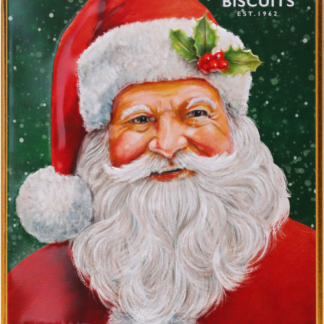 Farmhouse Bisuits Scatola Biscotti Babbo Natale 400g