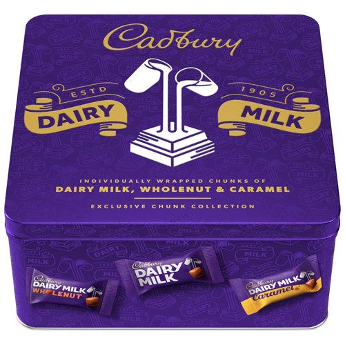Cadbury Cioccolatini Misti in Scatola di Latta 300g