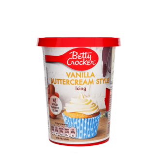 Betty Crocker Vanilla Buttercream Style Icing 400g - best before 27-10-26