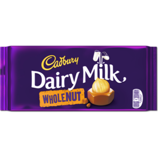 Cadbury dairy Milk Wholenut 180g