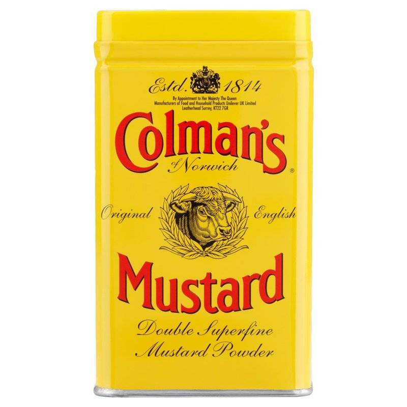 Colman's Senape in Polvere 57g - da consumarsi preferibilmente entro 10-2026