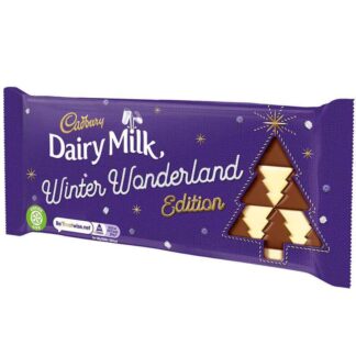 Cadbury Winter Wonderland - Cioccolato al Latte e Bianco 100g